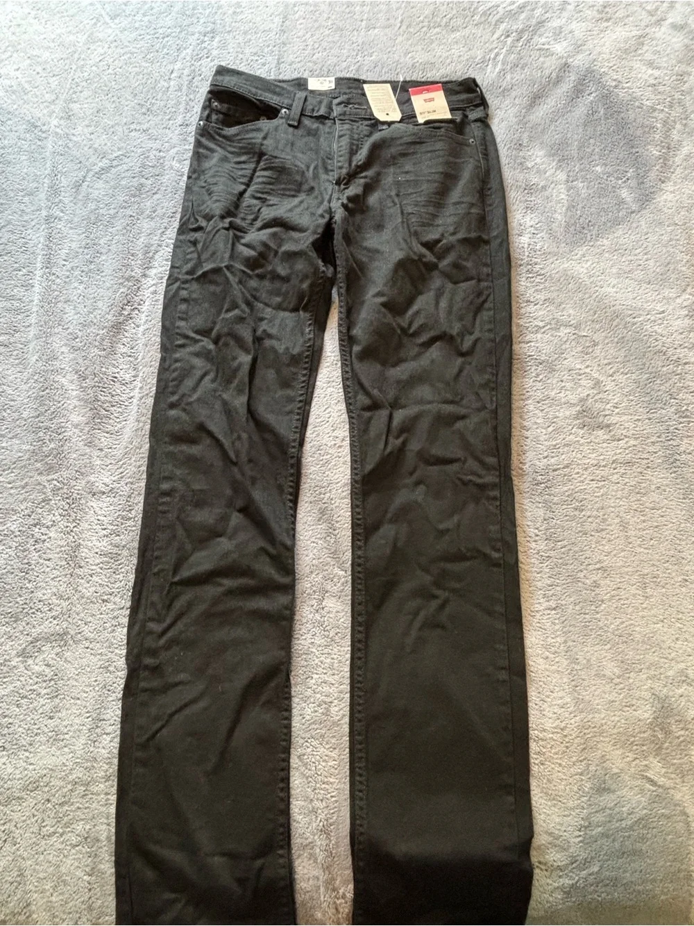 Levi's Men's 511 Slim Straight Black Jeans